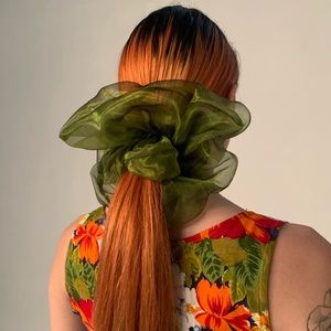 Handmade Jumbo Organza Scrunchie